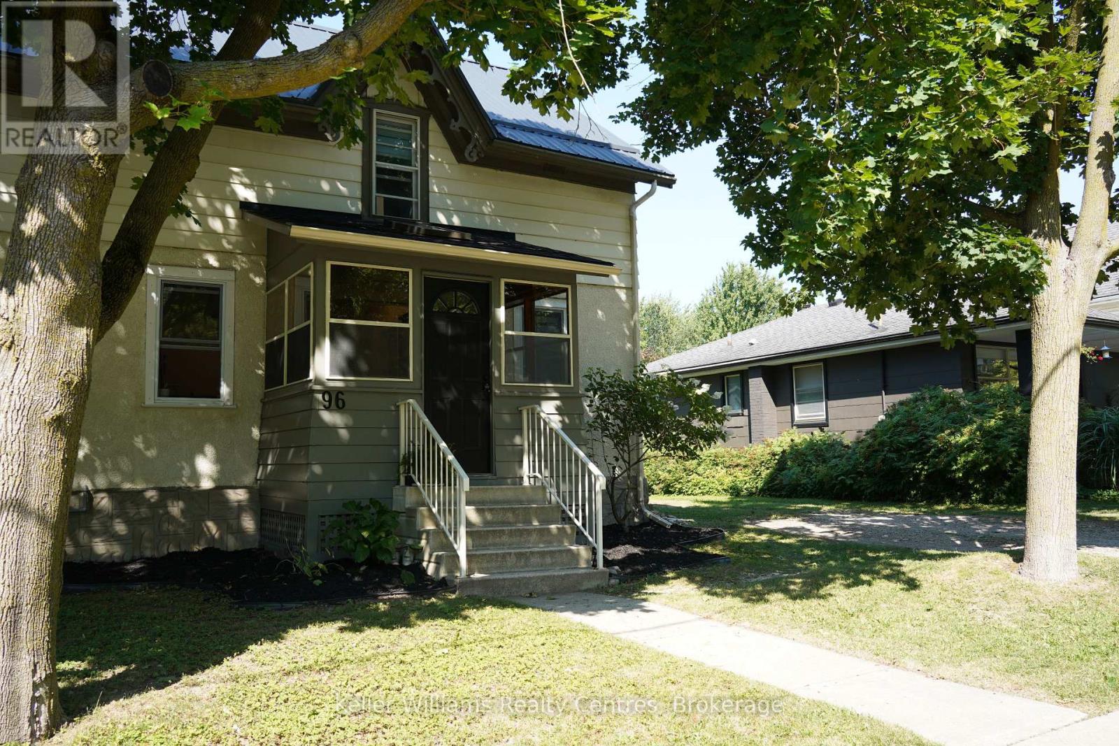 96 Charles Street, Stratford — two storey 1885 semi-detached home with new metal roof